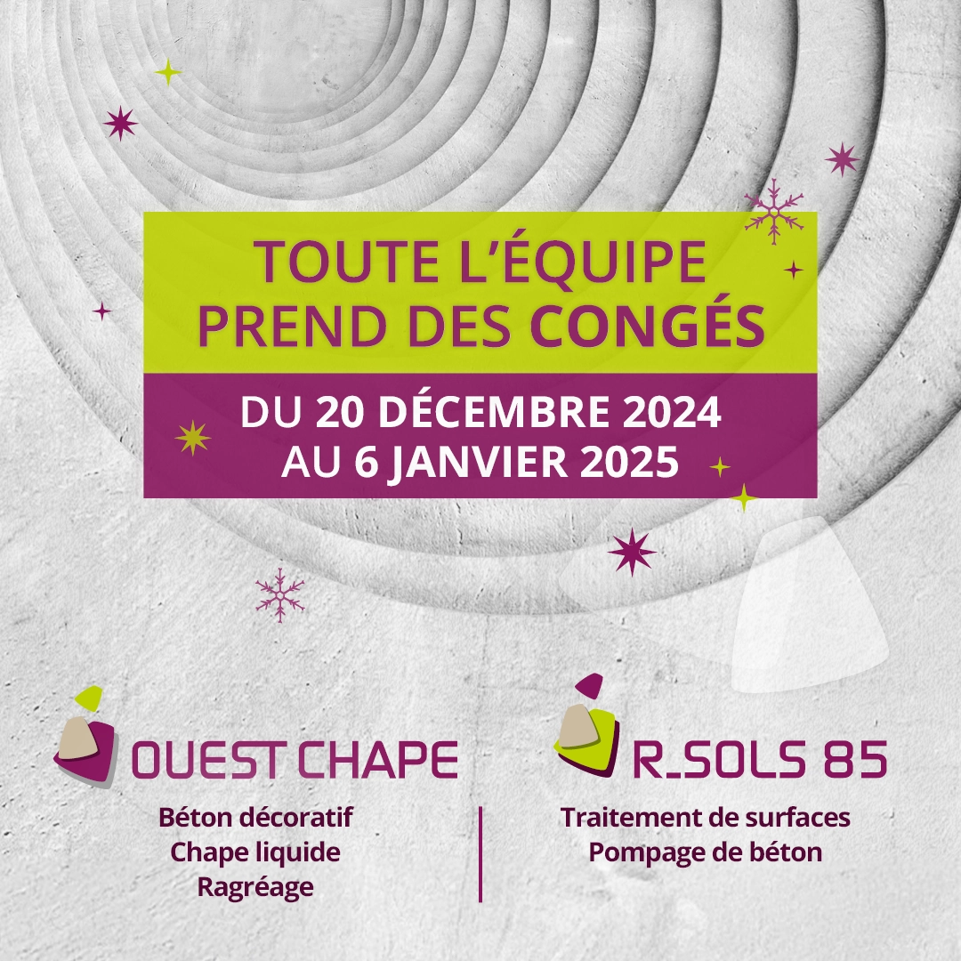 ouest chape fermeture hiver 2024 2025